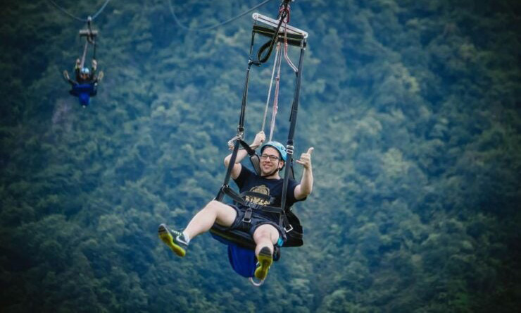 Zipline in Sarangkot